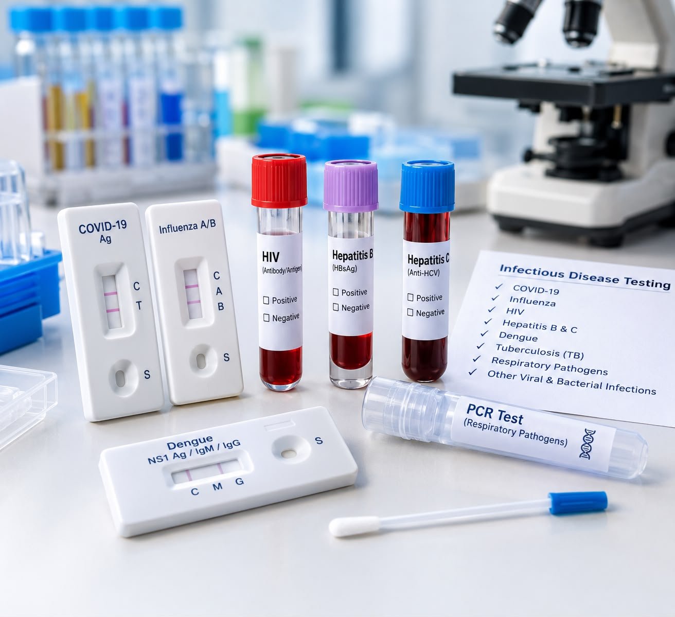 Diagnotech infectious disease diagnostic tests